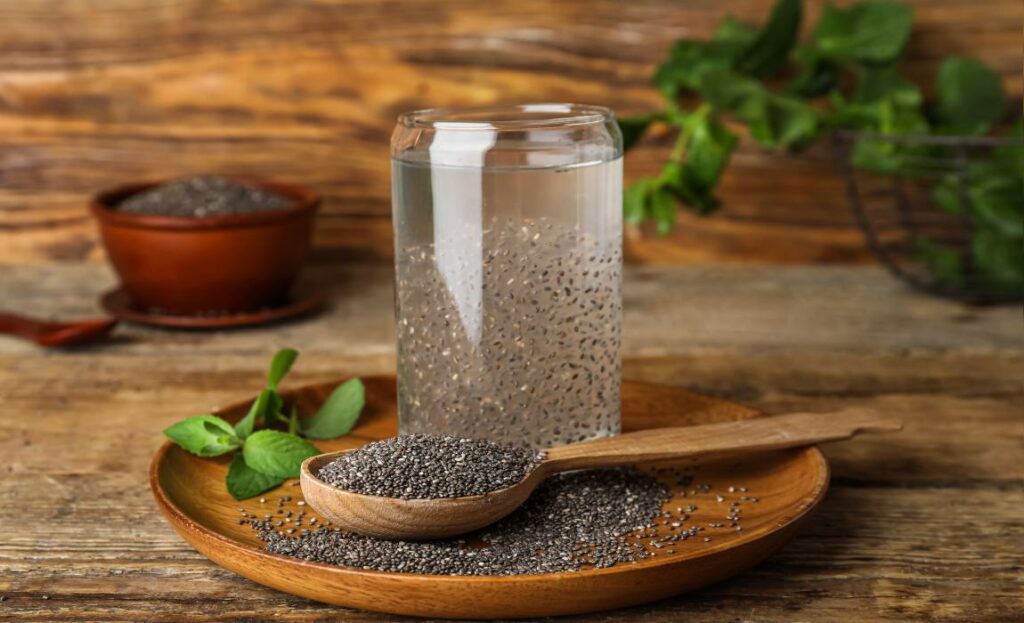 how long to soak chia seeds