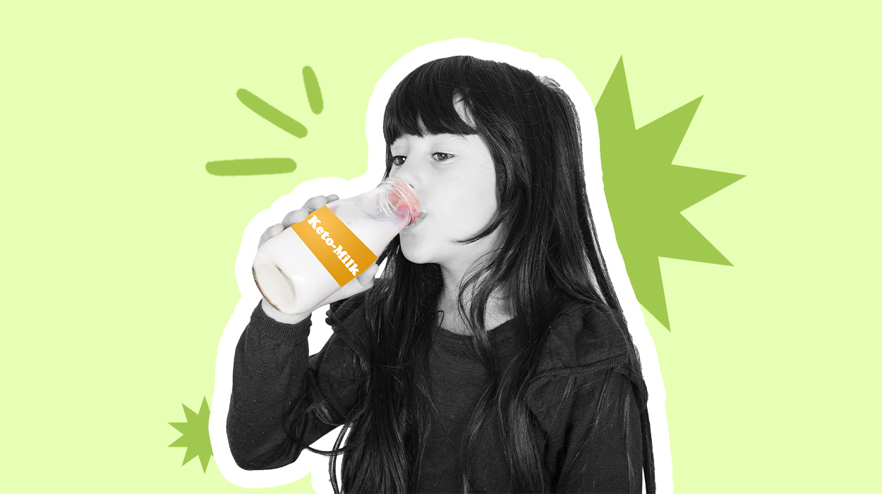 is milk keto